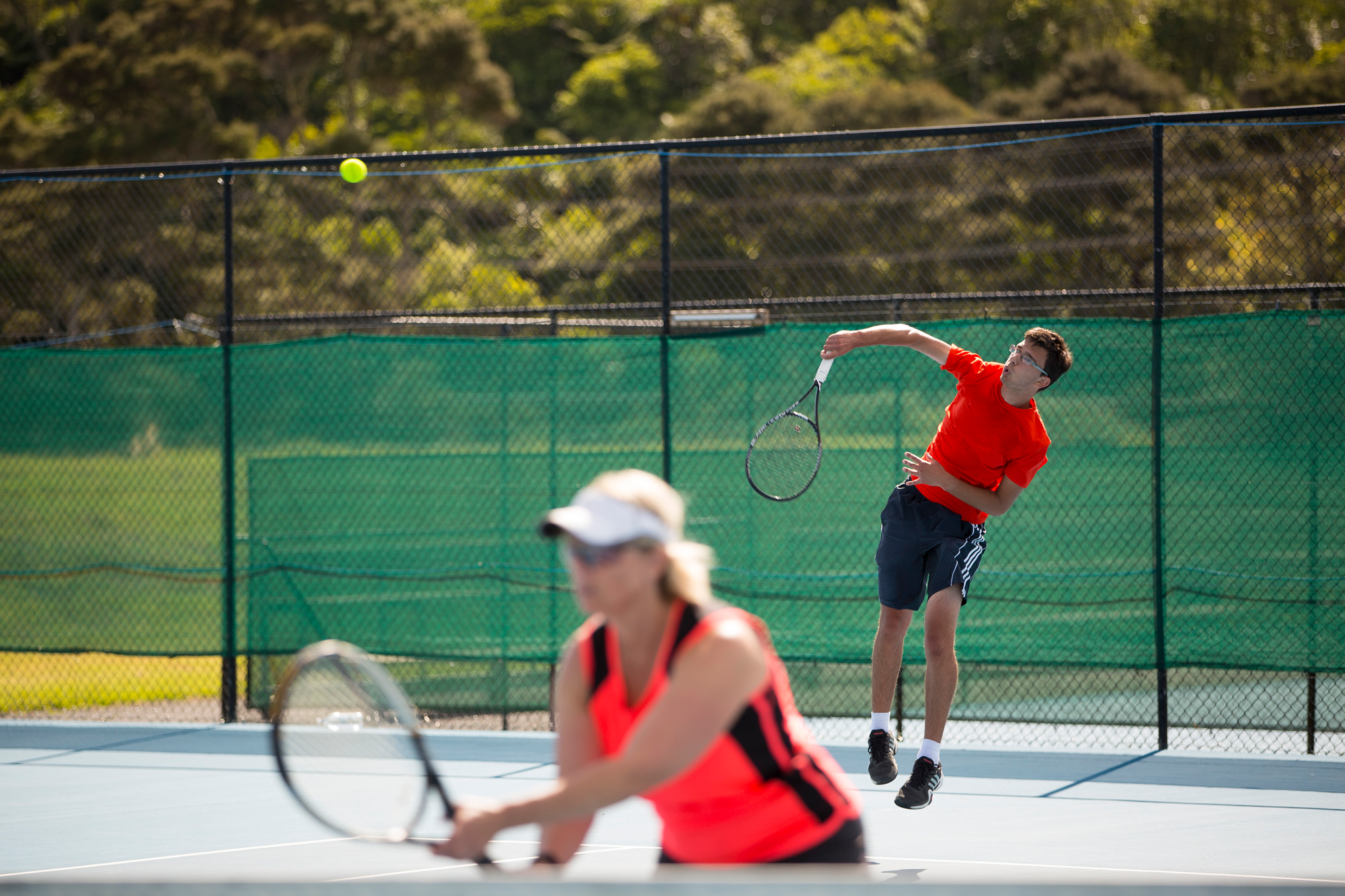Tennis Mixed Doubles Without Logo