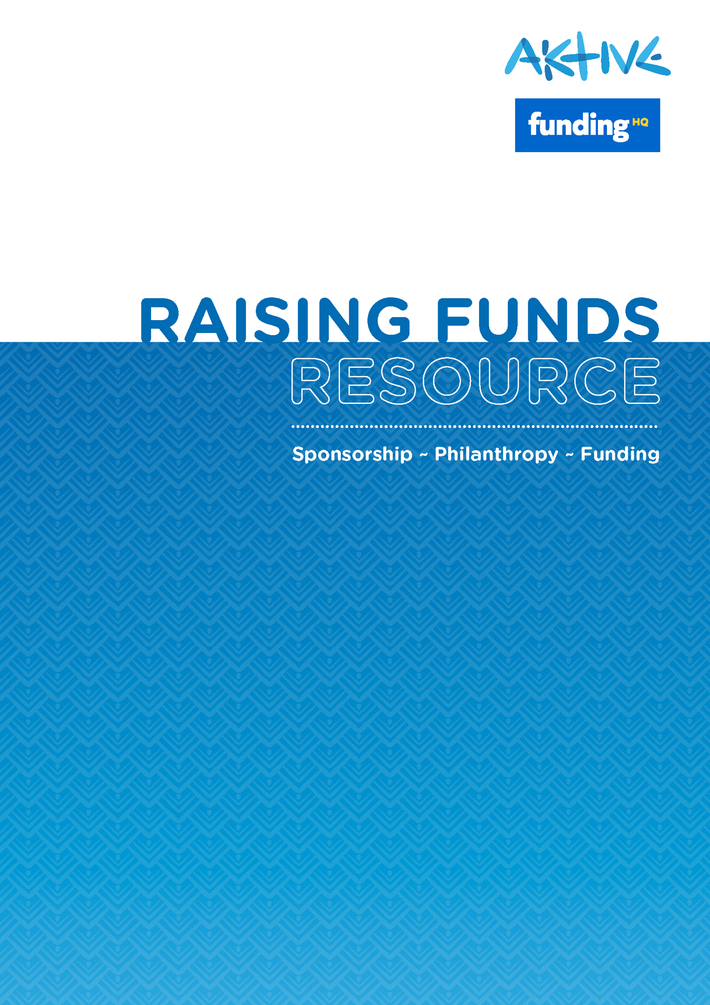 Cover Aktive Raising Funds Resource July 2022